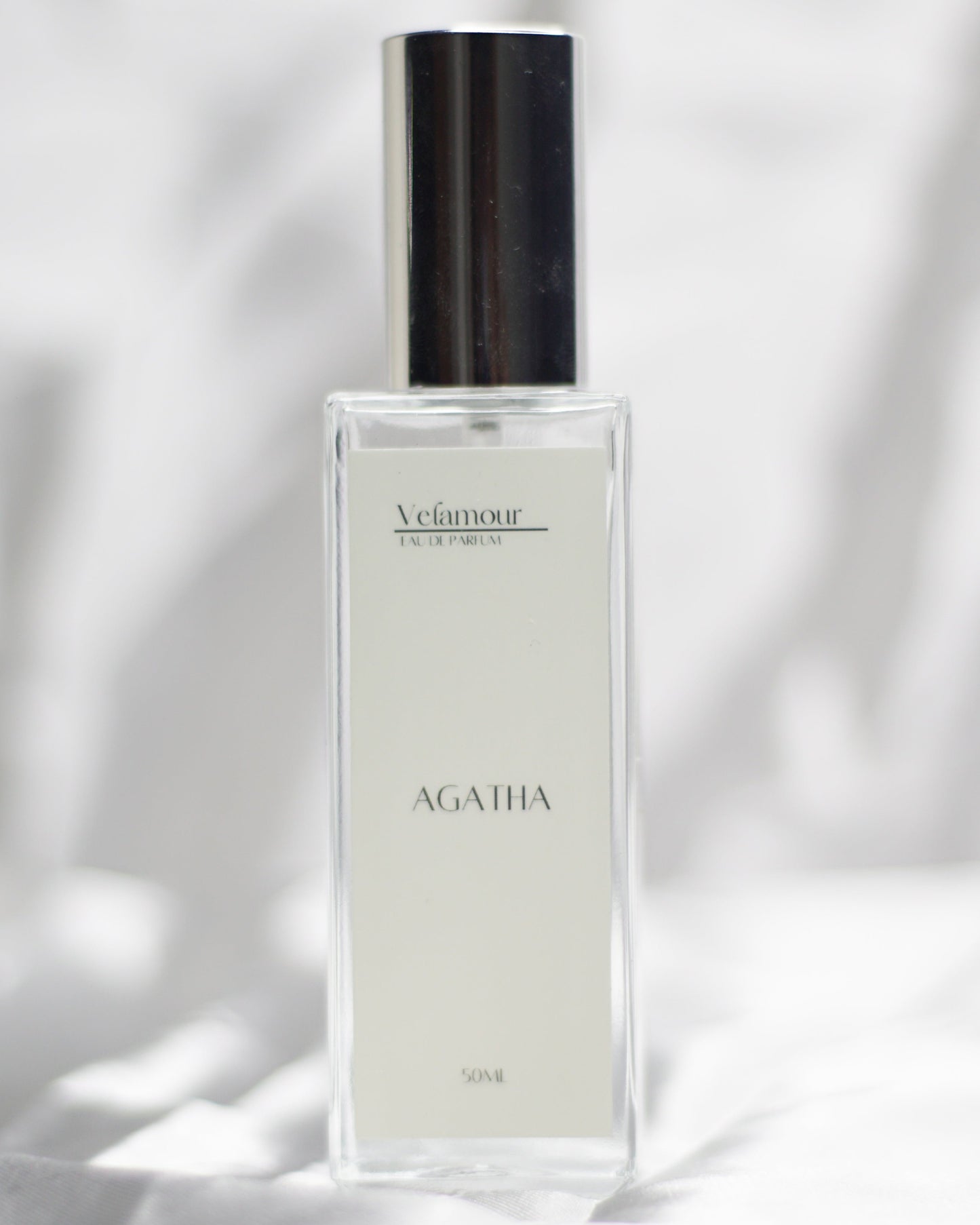 Elegant Glass Perfume Bottle of Agatha, A Citrus Floral Fragrance