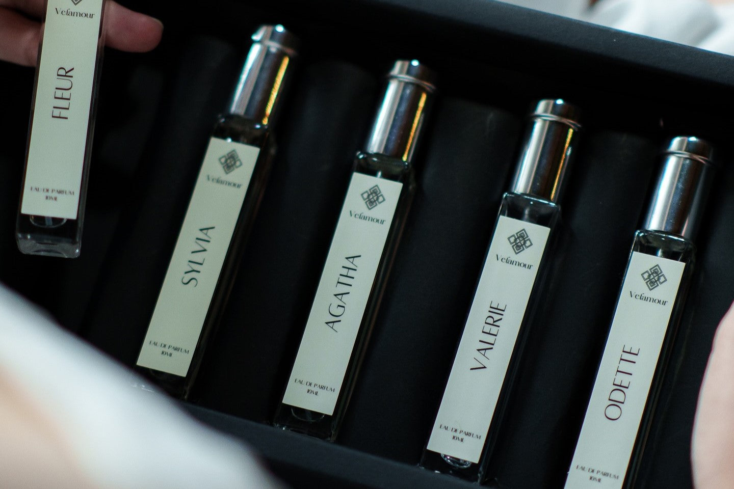 Load video: Elevate Your Event with the Velamour Perfume Bar